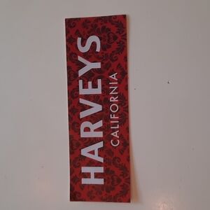 Harveys Seatbelt Vamp Bumper sticker